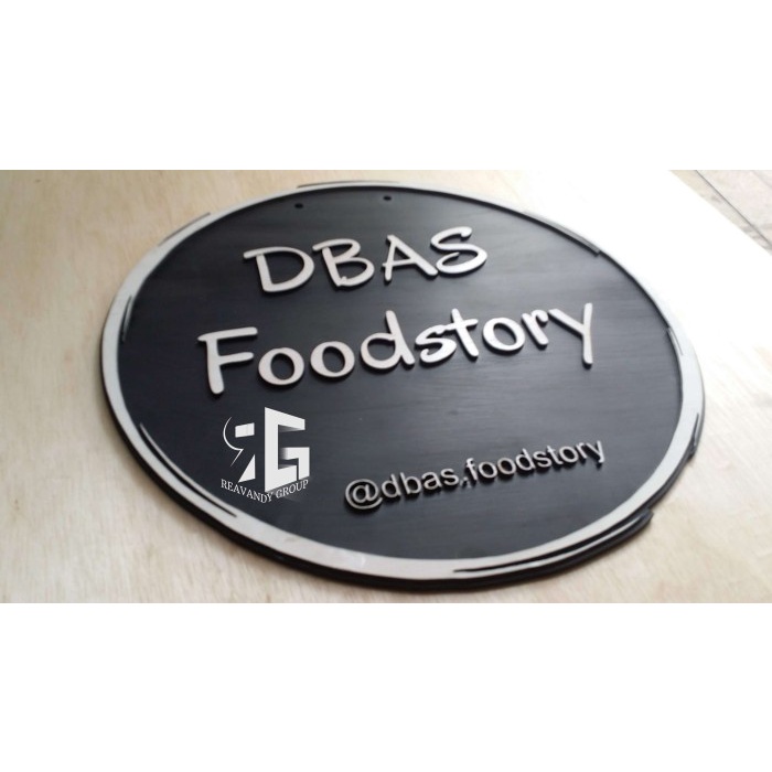 Promo Papan Nama / Plang Cafe, Toko, / Kayu , Akrilik