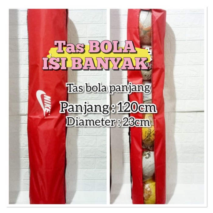 Tas Bola Panjang Untuk Futsal/Sepak/Voli/Basket Dan Lain Lain Bagus Terpopuler