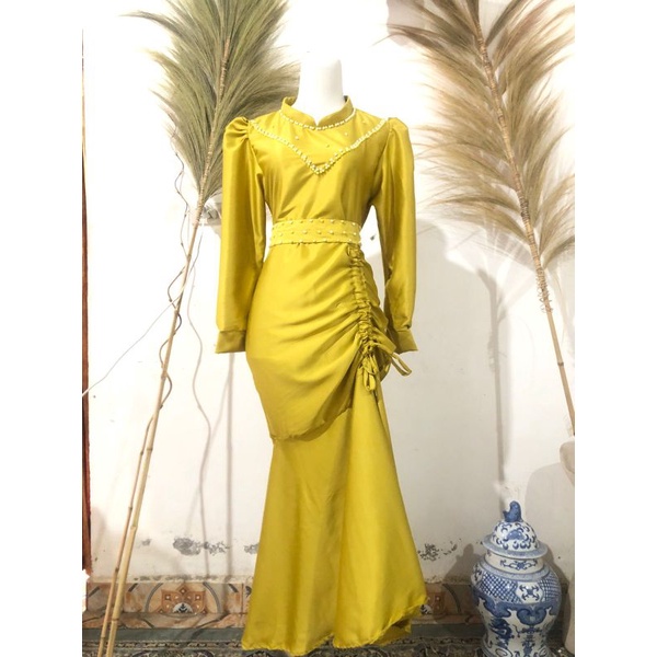 gamis duyung serut