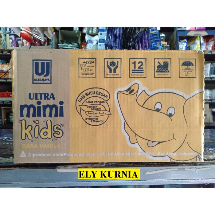 

Susu Uht Ultra Mimi Rasa Vanila 125 Ml 1 Karton