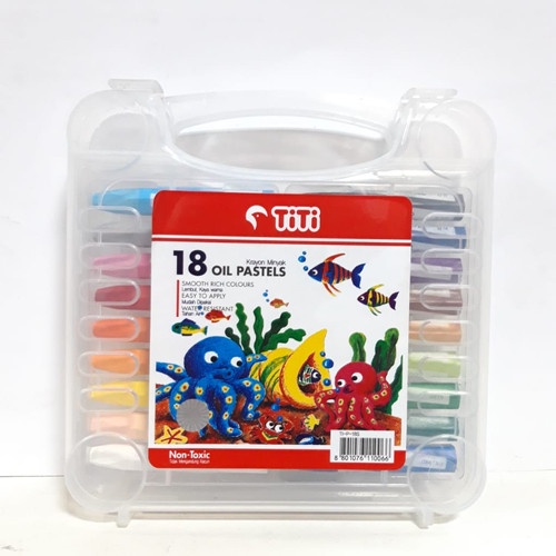 

OIL PASTEL TITI 18 WARNA