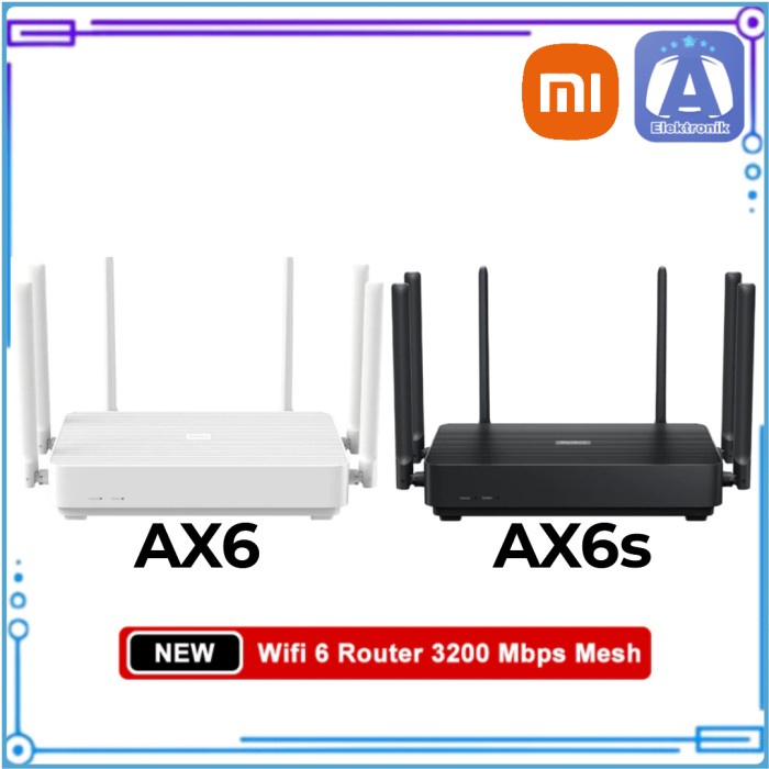 Redmi AX6s / AX6 GAMING Router Mesh wifi 6 Dual Band 6 Antenna