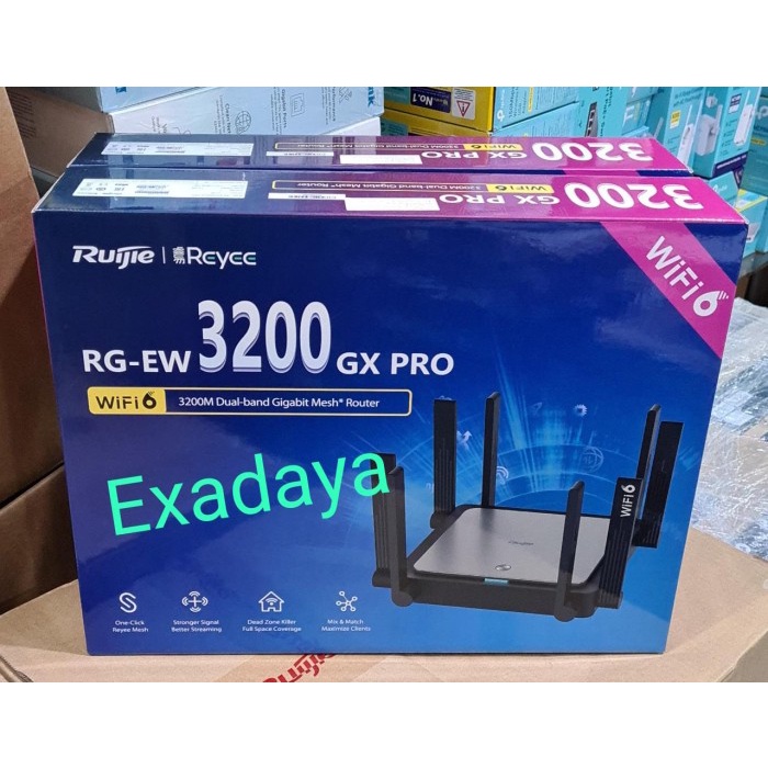 Ruijie RG-EW3200GX PRO 3200M Wi-Fi 6 Dual-band Gigabit Router