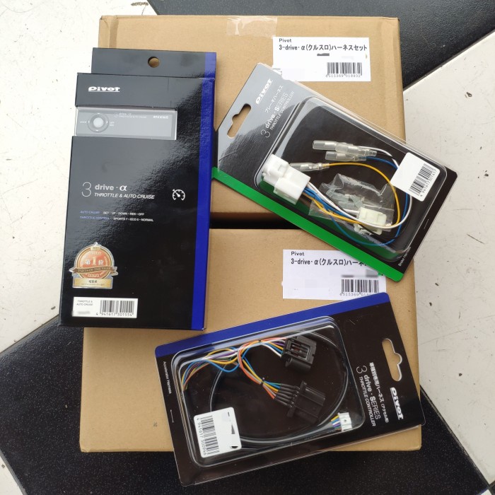 [Original] Pivot 3 Drive Alpha Japan Cruise  Throtle Control Honda Jazz Freed Terbatas