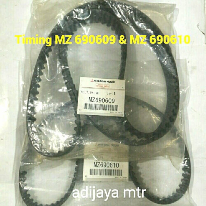 [New Ori] Timing Belt Mz 690609  Mz 690610 Berkualitas