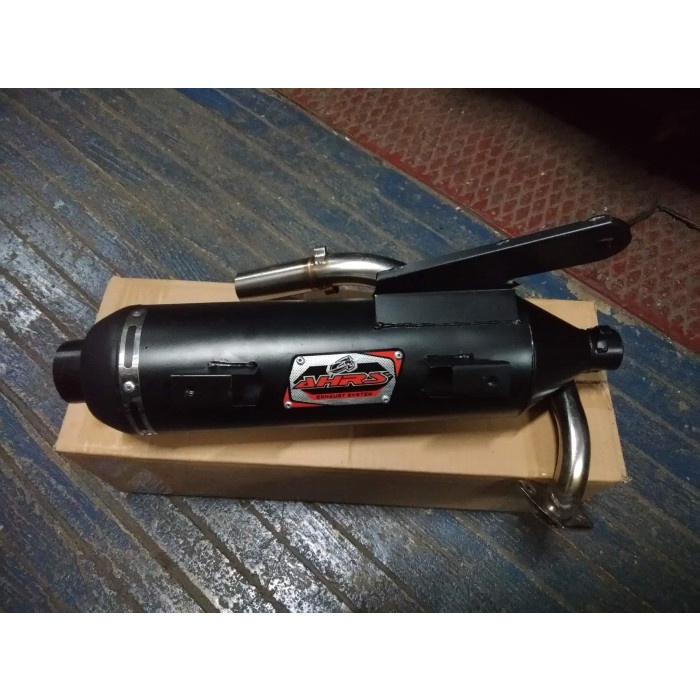 [Baru] Knalpot Standard Silent Racing Beat Ahrs Bisa Gojek