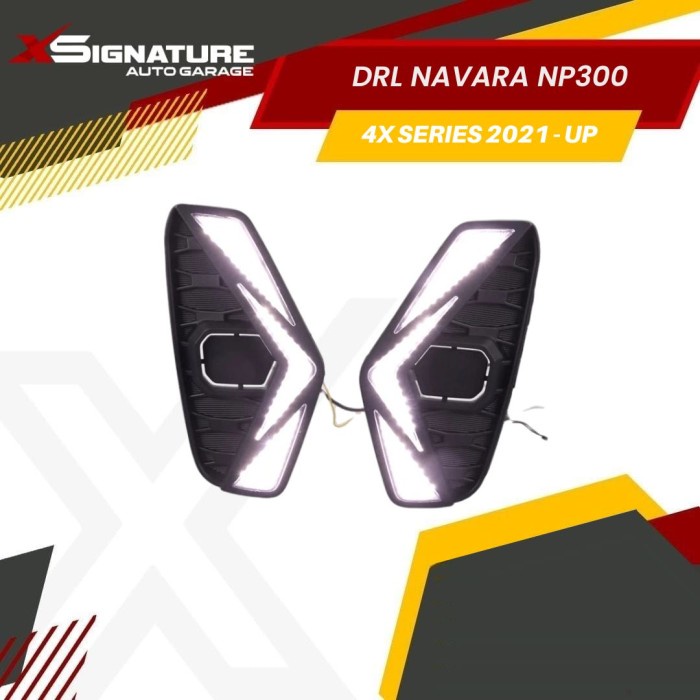 [New Ori] Drl Bumper Depan Nissan Navara Np300 Pro 4X Series 2021-Up Limited