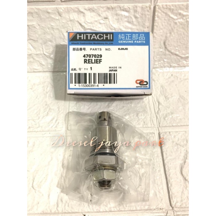 ✨Original Relief Valve Hitachi Zaxis 48 Zx48 Zaxis48 Solenoid Hitachi Terbaru
