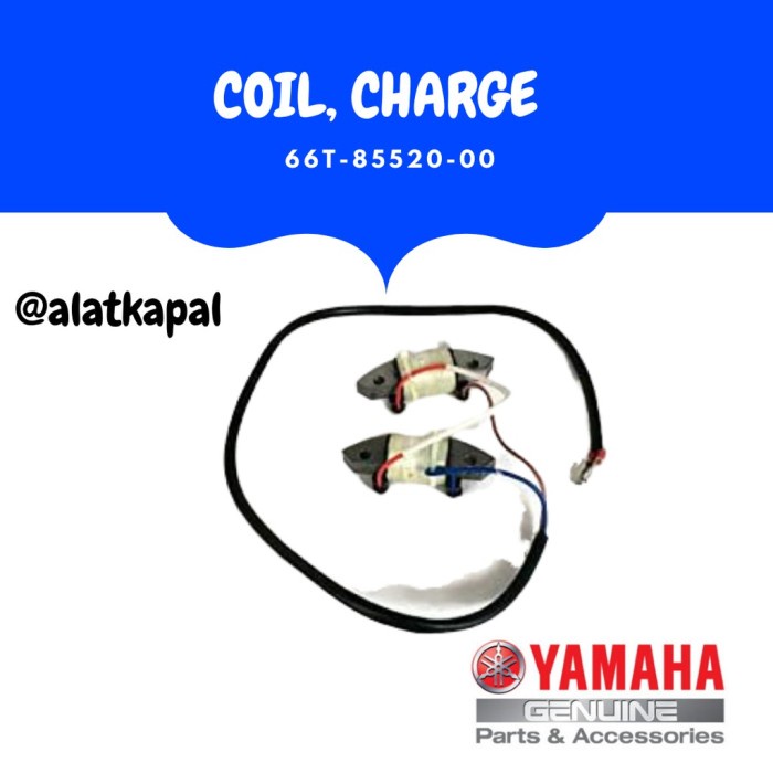 ✨Original Coil Charge Koil Cas 66T-85520-00 Untuk Mesin Tempel Yamaha 40Pk Bisa Sameday