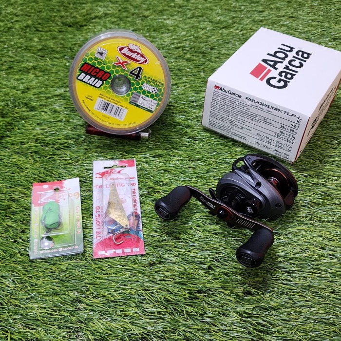 ✨Ori Abu Garcia Revo 5 Sx Rocket Revo5Sxrktlp-L Handle Kiri Baitcasting Terbaru