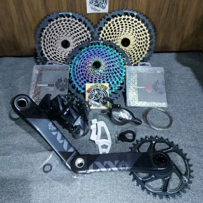✨Ori Groupset Sram Xx1 Eagle 12Sp 52T Lunar Terbatas