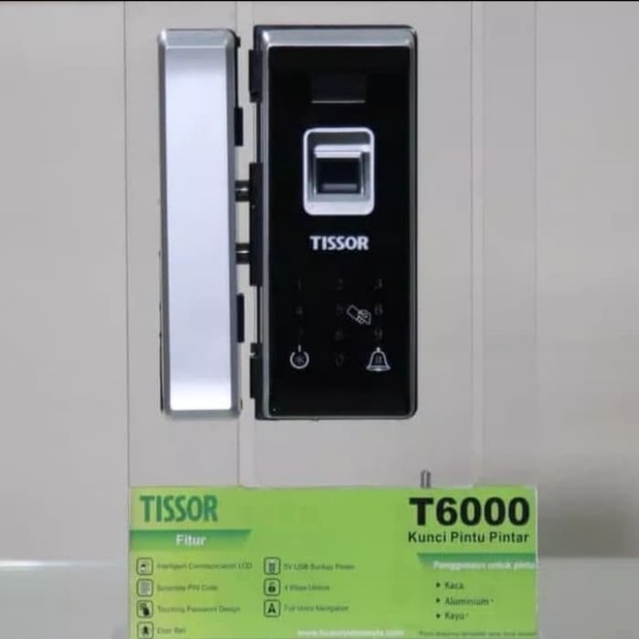 ✅Termurah Smart Door Lock Tissor T 6000  Breaket Kayu Terbatas