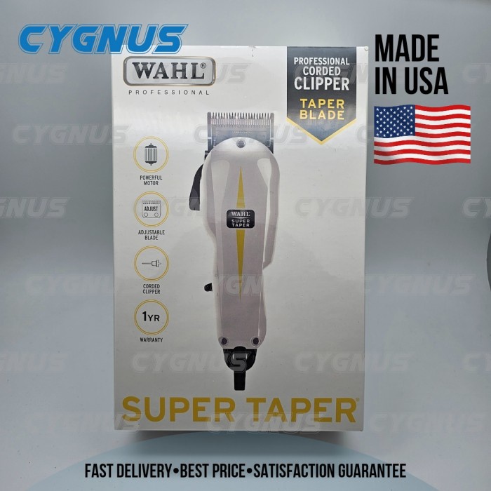 ✨New Ori Alat Cukur / Mesin Cukur / Wahl Super Taper Original Usa Diskon