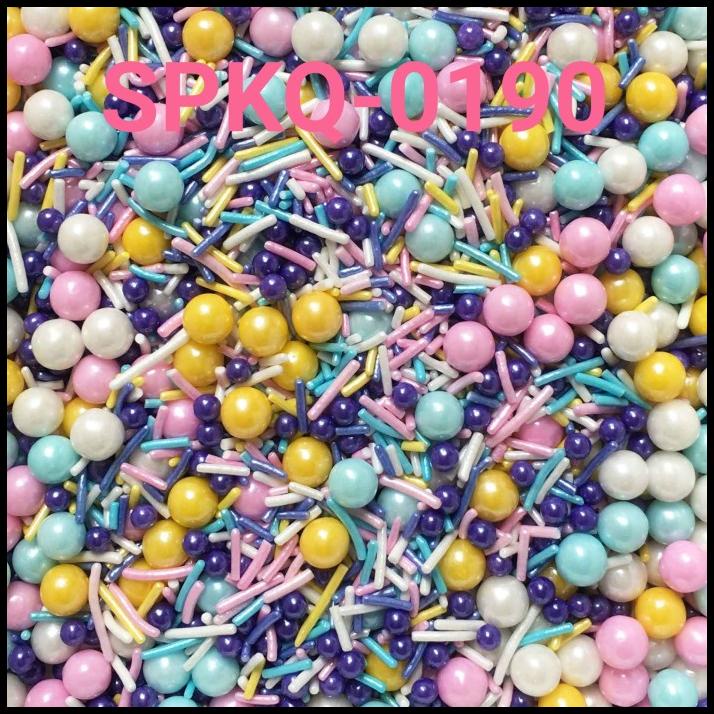 

BEST DEAL SPKQ-0190 SPRINKLES SPRINKLE SPRINGKEL 250GR WARNA PASTEL !!!!!!