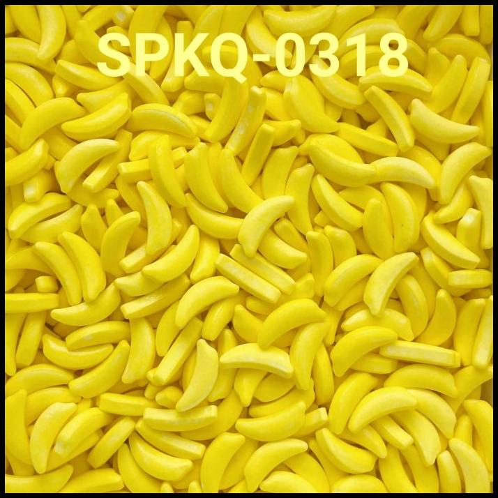 

HOT DEAL SPKQ-0318 SPRINKLES SPRINKLE SPRINKEL 250 GRAM BUAH PISANG BANANA !!!!!!!