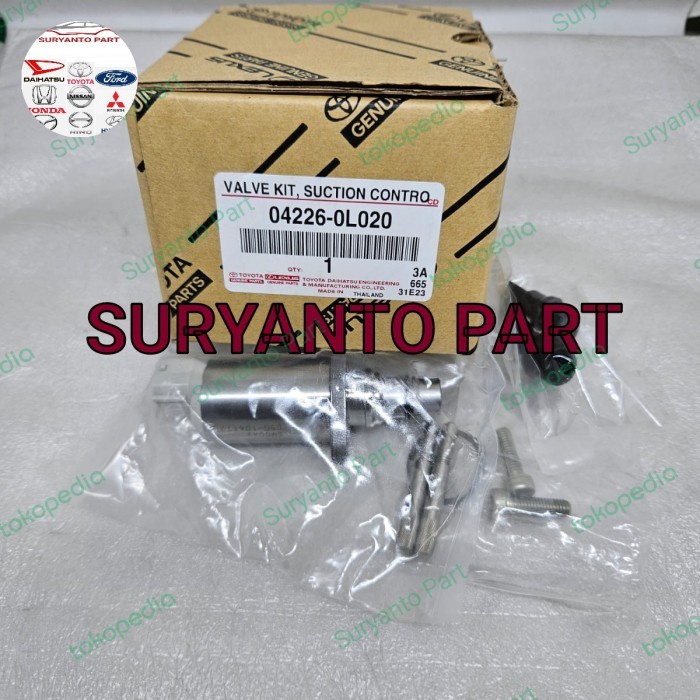 ✅Original Scv Suction Control Valve Kit Fortuner Diesel 2Kd Asli Ori 04226-0L020 Bisa Gojek