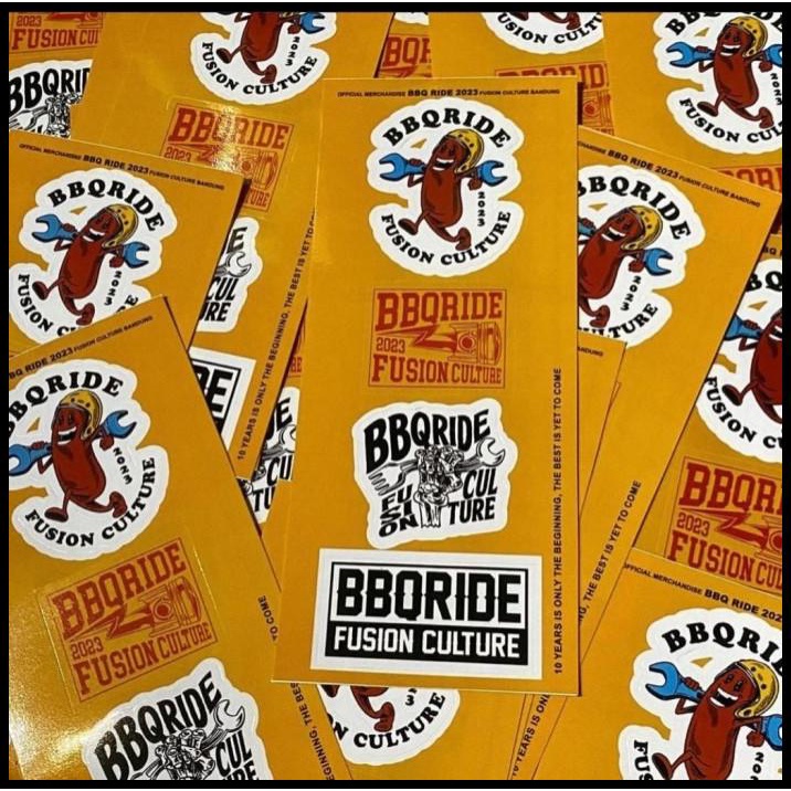 

TERBARU BBQ RIDE 2023 - STICKER PACK !