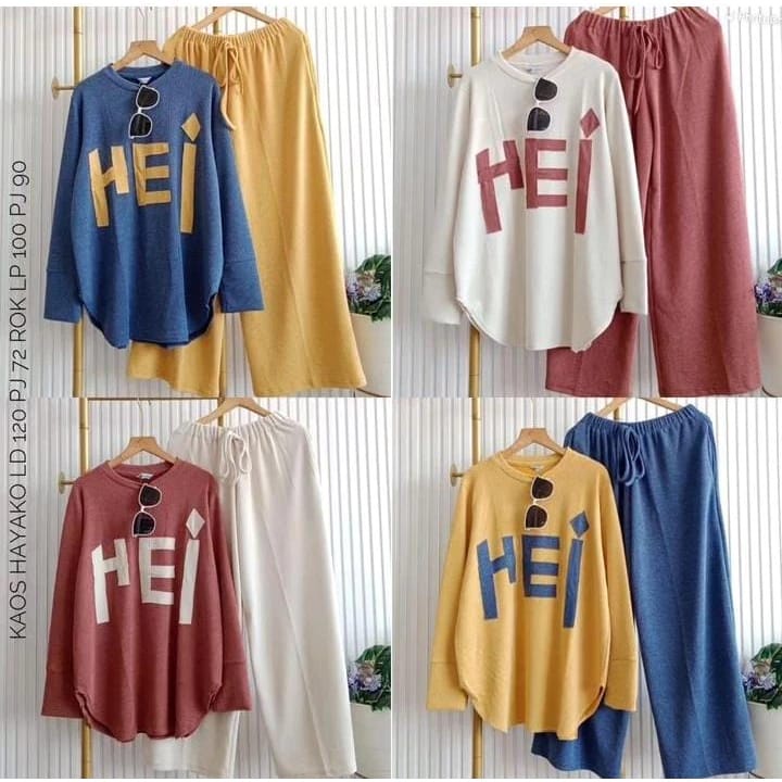 Setelan Wanita Terbaru 2023 Viral Dewasa Baju 2In1 Setelaan Premium Baju Muslim Pakaian Istri Kondan