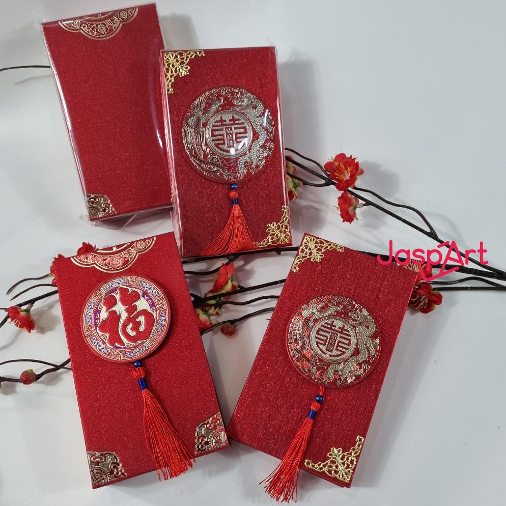 

Angpao Kotak Fu Angpao Kotak Imlek Angpao Kotak Box Shuang Xi Wedding Angpao Jumbo Isi Banyak