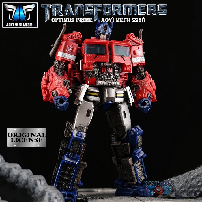Mainan Action Figure Transformers Optimus Prime Aoyi Mech Ss38 Truck Ready