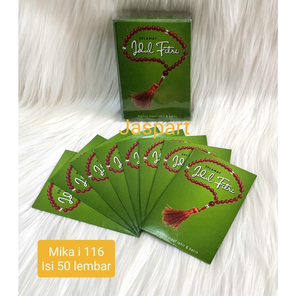 

Amplop / Angpao Lebaran Hari Raya Idul Fitri Mika Isi 50 Lembar Murah Meriah Ready