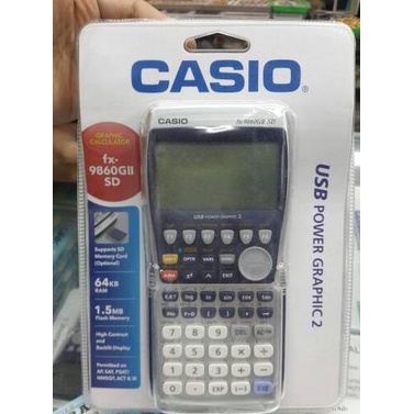 

Casio Graphic fx 9860gii sd bergaransi resmi