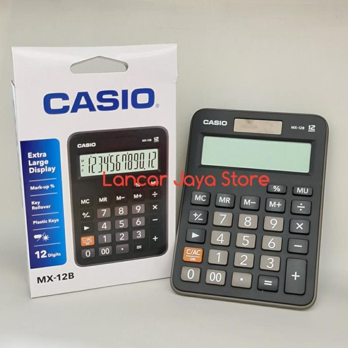

Kalkulator Meja Casio MX12B Casio Calculator CASIO MX-12B