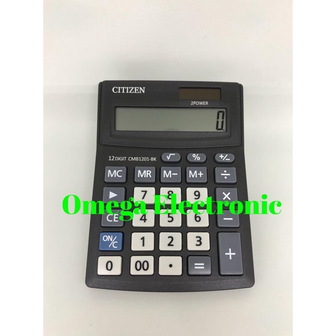 

ORIGINAL Citizen Calculator CMB1201 - Kalkulator Meja Kantor 12 Digits
