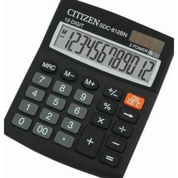 

Citizen SDC-812BN - Kalkulator Meja
