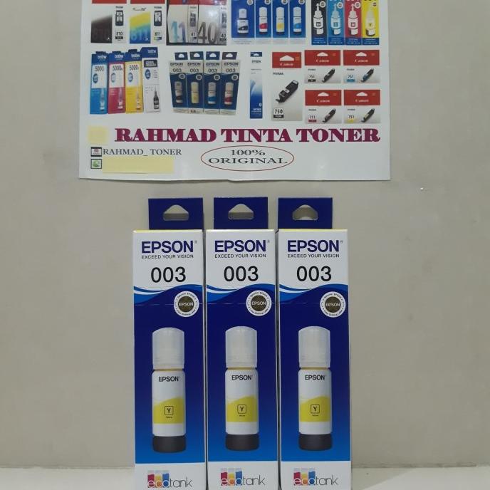 

Tinta Epson 003 Yellow