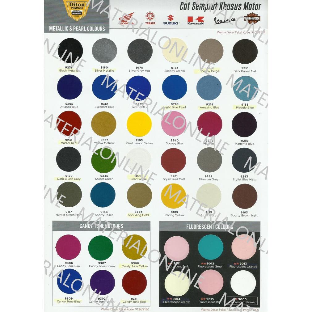 

Baru - Pilox DITON Stabilo Fluorescent Bkn Samurai Paint Flourescent .,