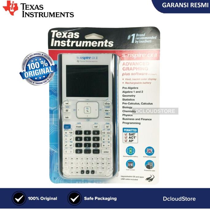 

Kalkulator Original Texas Instruments TI Nspire CX II Graphing