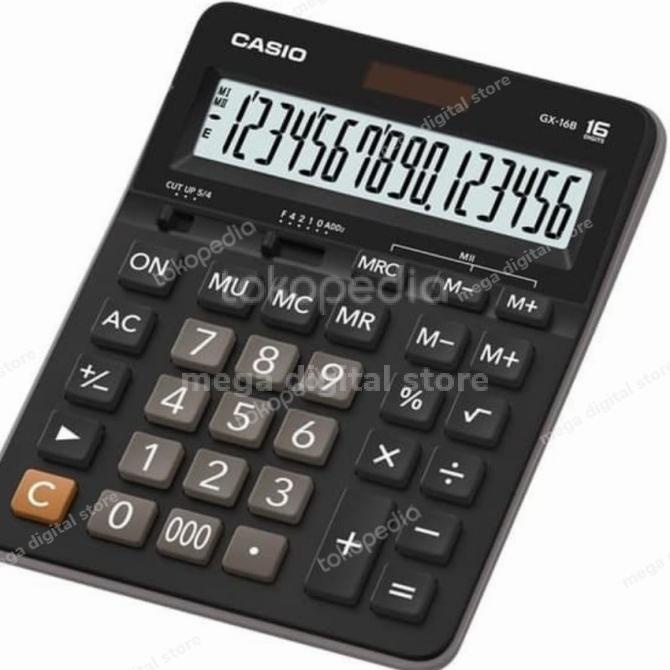 

CASIO CALCULATOR GX 16 B BAGUS