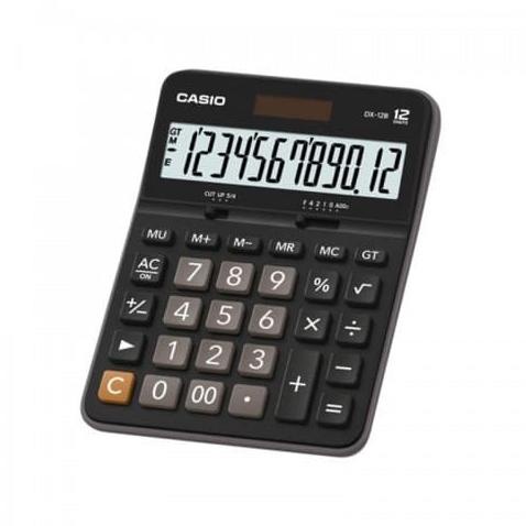 

CASIO 12 DIGIT ORIGINAL GARANSI RESMI 1 TAHUN NEW MODEL DX 12 B 12B