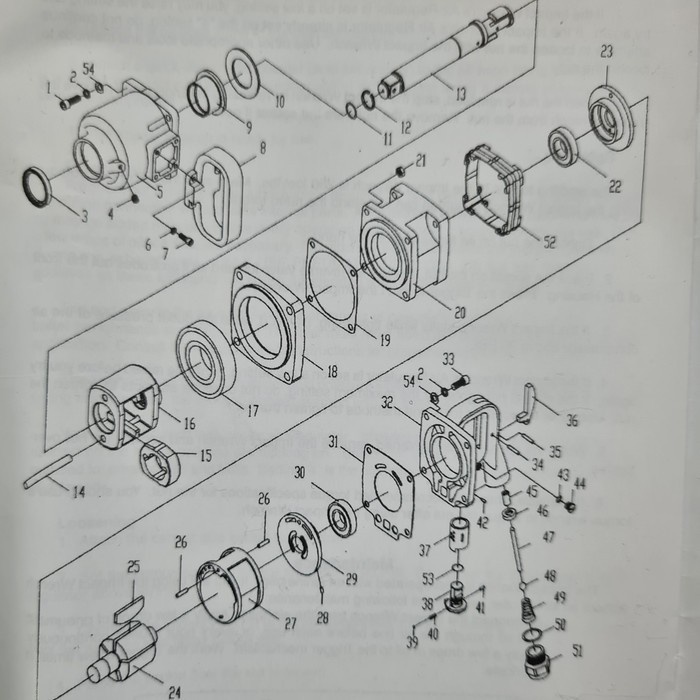 ✅Baru Sparepart Air Impact Tjap Mata No.24 Rotor Bisa Sameday