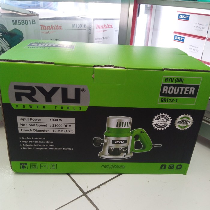 ✅New Ryu Router Rrt12-1 / Mesin Profil Kayu Besar Duduk Limited