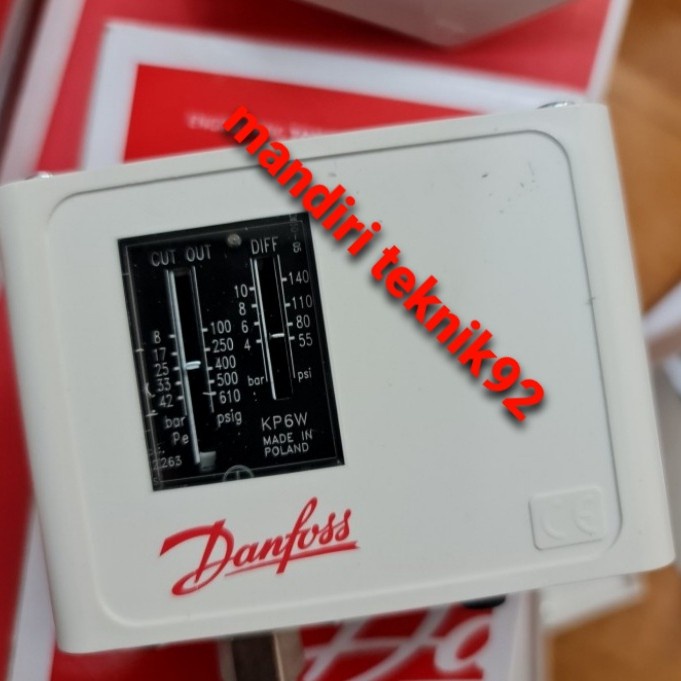 ✅Baru Pressure Switch Kp6W Danfoss Made Poland Bisa Sameday