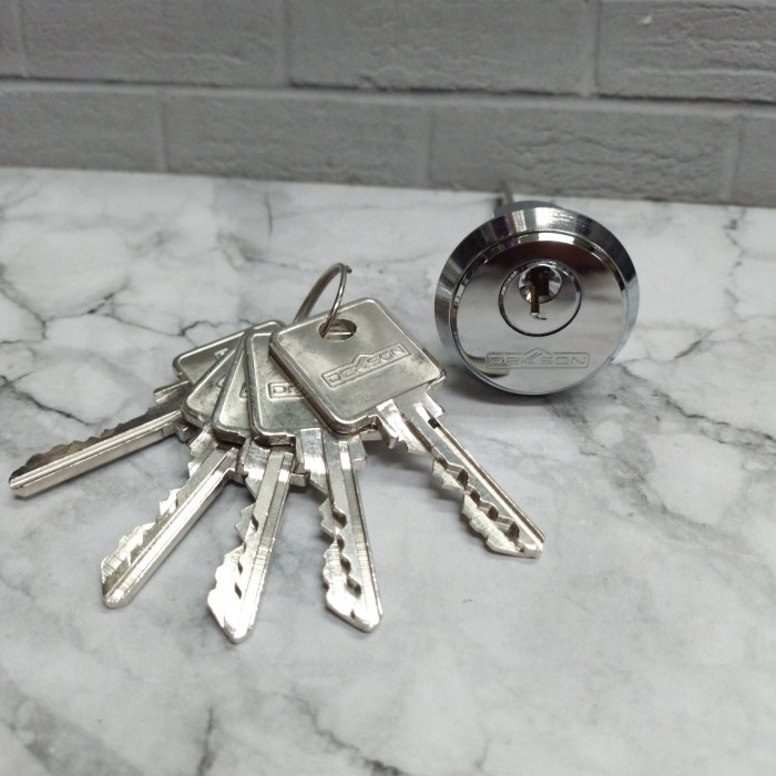 [Ori] Cylinder Kunci Set Dekkson/Silinder Kunci Pintu Computer Key Dekson Diskon