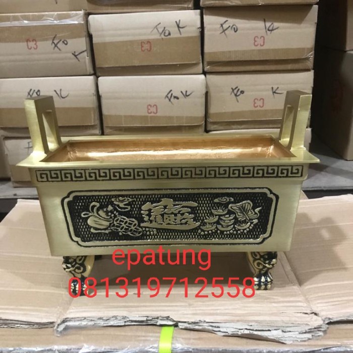 [Original] Tempat Hio Lo / Cendana Panjang - Tulisan - 12  Kuningan Bisa Sameday