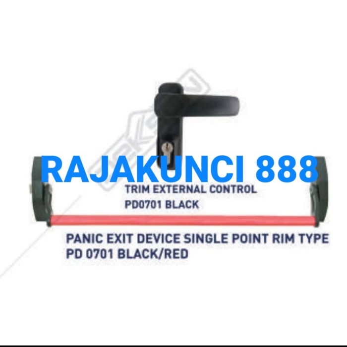 Panic bar dekson Handle pintu darurat dekkson PD0701 Panic bar device