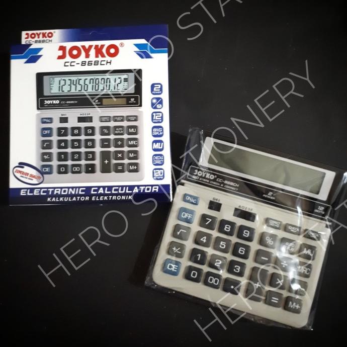 

Kalkulator calculator joyko 12 digits check correct CC-868CH