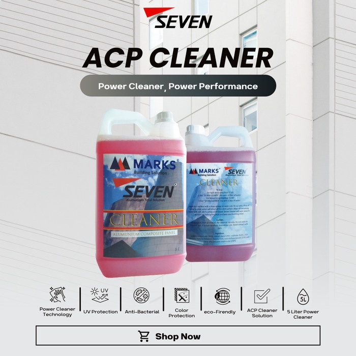 [New] Seven Cleaner / Pembersih Acp Seven Pvdf Limited