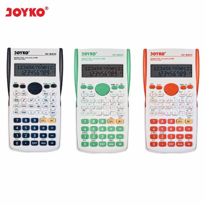 

Kalkulator Ilmiah CC-23CO Joyko Calculator Scientific