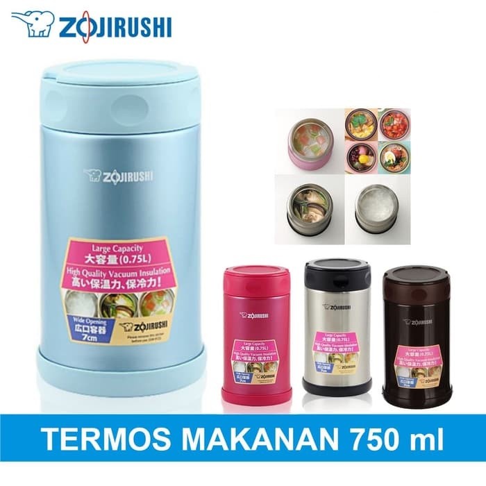 [New Ori] Zojirushi 750 Ml Sw-Fce75 Termos Makanan - Original Limited