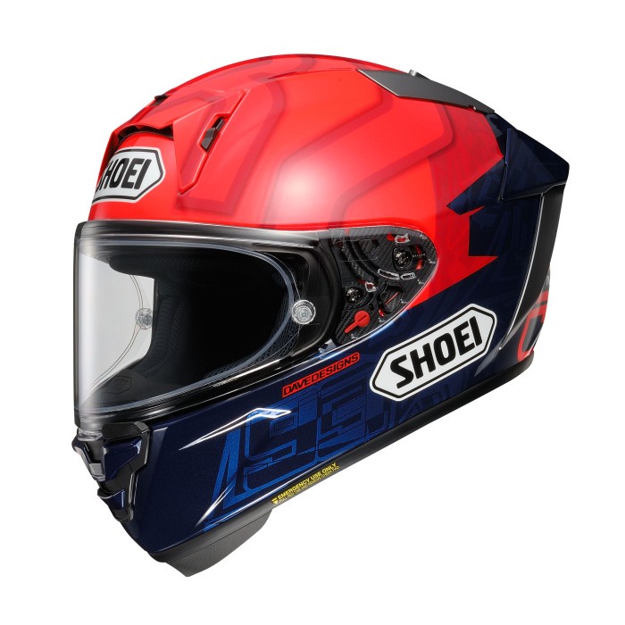 [New Ori] Helm Shoei X-Fifteen Marquez Tc-1 Sni Bisa Sameday