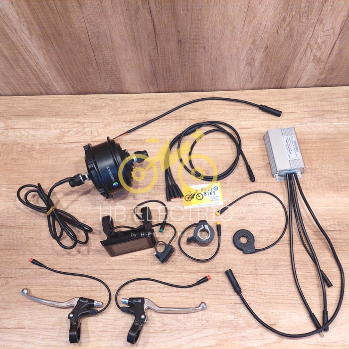 [Baru] Ebike Kit 350W  Front Depan  Set Electric  Waterproof Code: Dasher Diskon