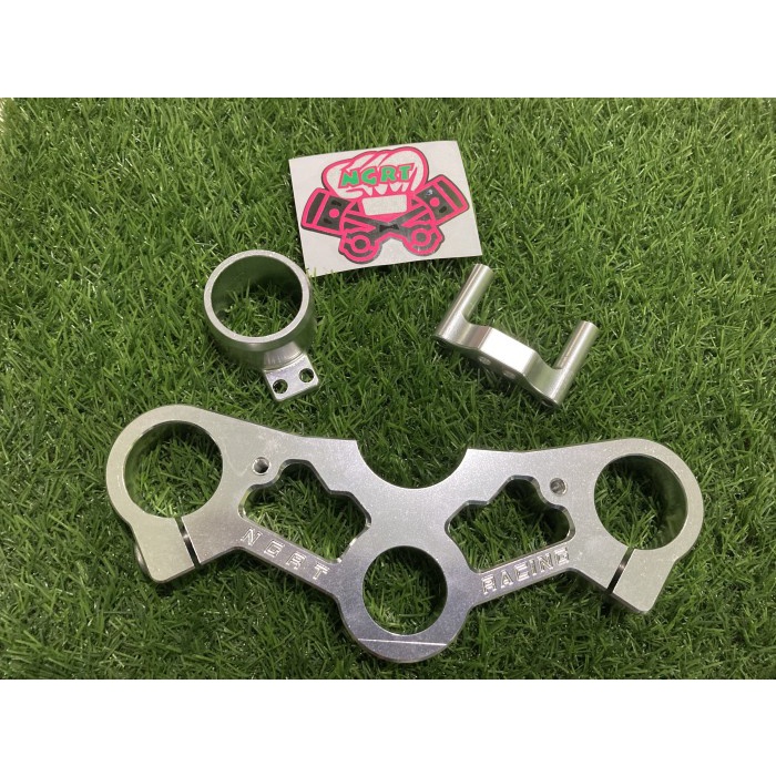[Baru] Segitiga Atas Triple Clamp Kawasaki Ninja Rr 2 Tak Ngrt Racing Bisa Sameday
