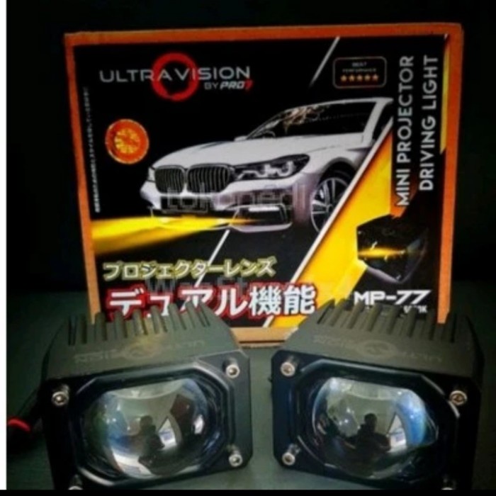 [Baru] Lampu Projie Laser Led Pro7 Mp77 Dual Color Bisa Gojek