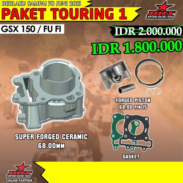✨Termurah Blok Ceramic Brt Gsx Blok Fu Fi 68Mm Bisa Sameday