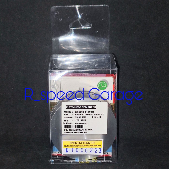 ✨Termurah Super Forged Piston Brt 70.00 Pin 15 Semi Cebol Terbaru